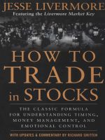 How to trade in stocks Jessy Livermore