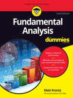 Fundamental Analysis for Dummies 2nd