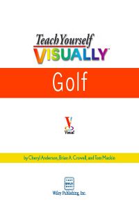 Teach Yourself Visually Golf 