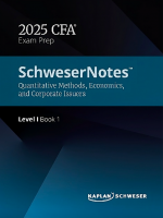 Bộ CFA Level 1 2025 SCHWESERNOTES